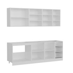 Minar 230 Cm Mutfak Dolabı Beyaz 230-B1