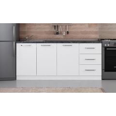 Minar 190 Cm Mutfak Dolabı Beyaz 190-B1-Alt Modül