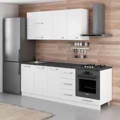 Minar 230 Cm Mutfak Dolabı Beyaz 230-B3