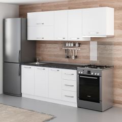 Minar 230 Cm Mutfak Dolabı Beyaz 230-B4