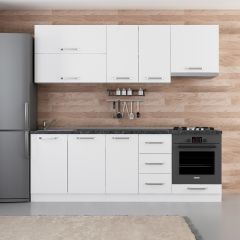 Minar 230 Cm Mutfak Dolabı Beyaz 230-B5