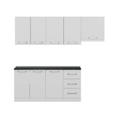 Minar 230 Cm Mutfak Dolabı Beyaz 230-B7