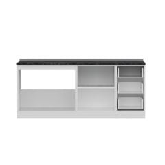 Minar 195 Cm Mutfak Dolabı Beyaz Dore 195-D1-Alt Modül