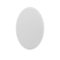 Minar Elips Şifonyer Aynası - Beyaz