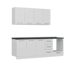 Minar 235 Cm Mutfak Dolabı Beyaz 235-B3