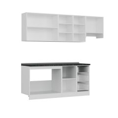 Minar 235 Cm Mutfak Dolabı Beyaz 235-B4