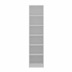 Minar Kale 1 Kapaklı Raflı Dolap Beyaz - Dore Plus