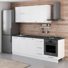 Minar 235 Cm Mutfak Dolabı Beyaz 235-B6