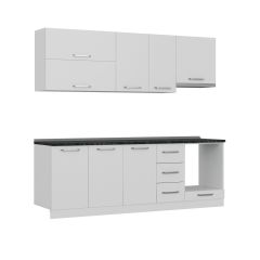 Minar 235 Cm Mutfak Dolabı Beyaz 235-B8