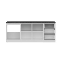 Minar 210 Cm Mutfak Dolabı Beyaz 210-B1-Alt Modül