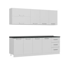 Minar 240 Cm Mutfak Dolabı Beyaz 240-B2