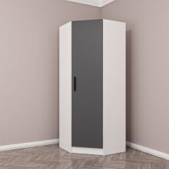 Kale Köşe Gövde Beyaz/Antrasit/Dore