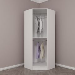 Kale Köşe Gövde Beyaz/Antrasit/Dore