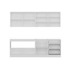 Minar 240 Cm Mutfak Dolabı Beyaz 240-B3