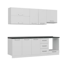 Minar 240 Cm Mutfak Dolabı Beyaz 240-B6