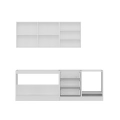 Minar 240 Cm Mutfak Dolabı Beyaz 240-B7