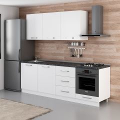 Minar 240 Cm Mutfak Dolabı Beyaz 240-B7