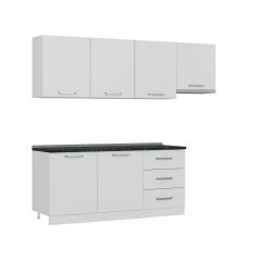 Minar 240 Cm Mutfak Dolabı Beyaz 240-B8