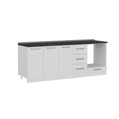 Minar 220 Cm Mutfak Dolabı Beyaz 220-B4-Alt Modül