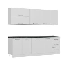 Minar 245 Cm Mutfak Dolabı Beyaz 245-B2