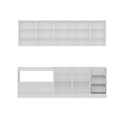 Minar 245 Cm Mutfak Dolabı Beyaz 245-B3