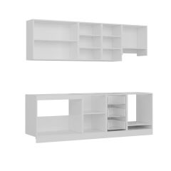 Minar 245 Cm Mutfak Dolabı Beyaz 245-B9