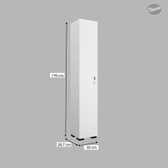 MODİLAYN ARD-538 TEK KAPAKLI BANYO DOLABI 5 GÖZLÜ ÇOK AMAÇLI DOLAP