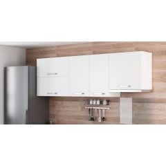 Minar 225 Cm Mutfak Dolabı Beyaz 225-B4-Üst Modül