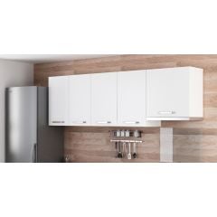 Minar 230 Cm Mutfak Dolabı Beyaz 230-B7-Üst Modül