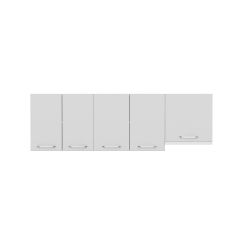 Minar 230 Cm Mutfak Dolabı Beyaz 230-B7-Üst Modül