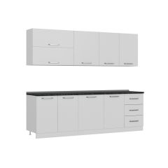 Minar 250 Cm Mutfak Dolabı Beyaz 250-B1