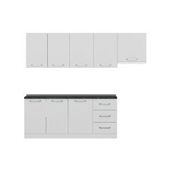 Minar 250 Cm Mutfak Dolabı Beyaz 250-B4