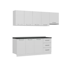 Minar 250 Cm Mutfak Dolabı Beyaz 250-B4