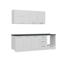 Minar 250 Cm Mutfak Dolabı Beyaz 250-B6