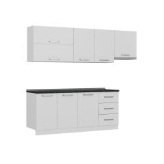 Minar 250 Cm Mutfak Dolabı Beyaz 250-B7