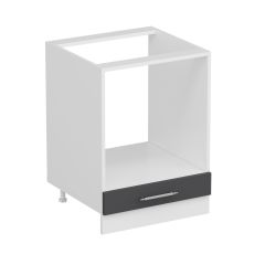 Minar Mutfak Modül Alt 1K 60Cm Ank Dolap Byz Mebran C Antrasit