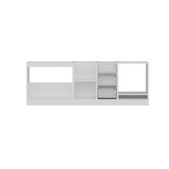 Minar 235 Cm Mutfak Dolabı Beyaz Dore 235-D3-Alt Modül