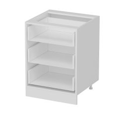 Minar Mutfak Modül Alt 3Ç Nray 60Cm Dolap Byz Mebran C Byz