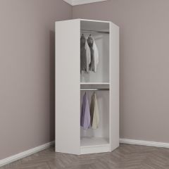 Kale Tek Kapaklı Köşe Zincir Dolap