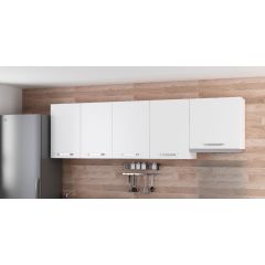 Minar 250 Cm Mutfak Dolabı Beyaz 250-B4-Üst Modül