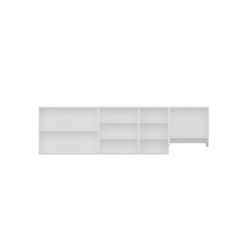 Minar 255 Cm Mutfak Dolabı Beyaz 255-B5-Üst Modül