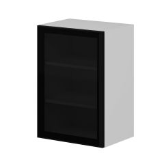 Minar Mutfak Modül Üst 1Dk2R 50Cm Dolap Byz Aliminyum Füme Cam