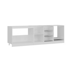 Minar 260 Cm Mutfak Dolabı Beyaz Antrasit 260-A6-Alt Modül