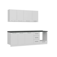 Minar 255 Cm Mutfak Dolabı Beyaz 255-B3