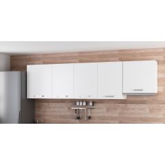 Minar 270 Cm Mutfak Dolabı Beyaz 270-B5-Üst Modül