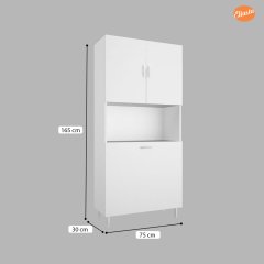 MODİLAYN ARD-141 KİRLİ ÇAMAŞIR DOLABI BANYO KİRLİ ÇAMAŞIR SEPETİ BANYO DOLABI