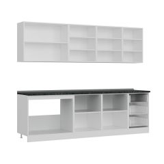 Minar 260 Cm Mutfak Dolabı Beyaz 260-B1