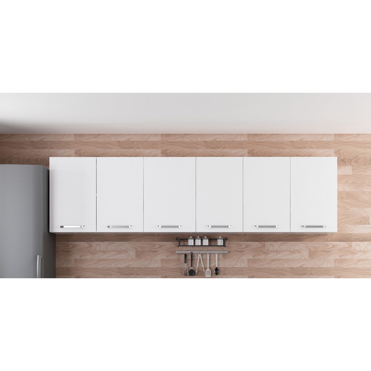 Minar 275 Cm Mutfak Dolabı Beyaz 275-B1-Üst Modül