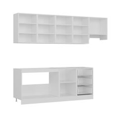 Minar 260 Cm Mutfak Dolabı Beyaz 260-B7