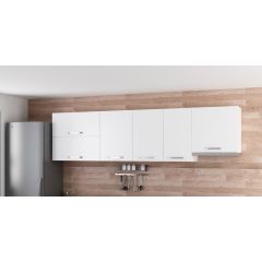 Minar 275 Cm Mutfak Dolabı Beyaz 275-B5-Üst Modül